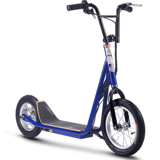 MotoTec | Groove 36v 350w Big Wheel Lithium Electric Scooter Blue