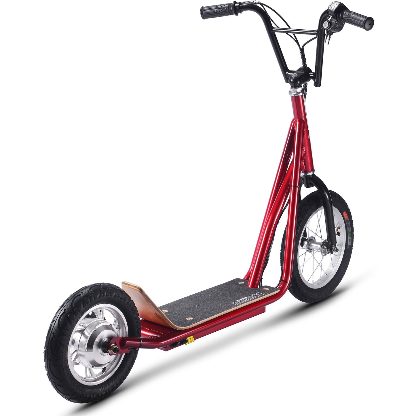 MotoTec | Groove 36v 350w Big Wheel Lithium Electric Scooter Red