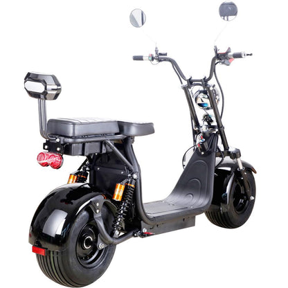 MotoTec | Knockout 60v 2000w Lithium Electric Scooter Black
