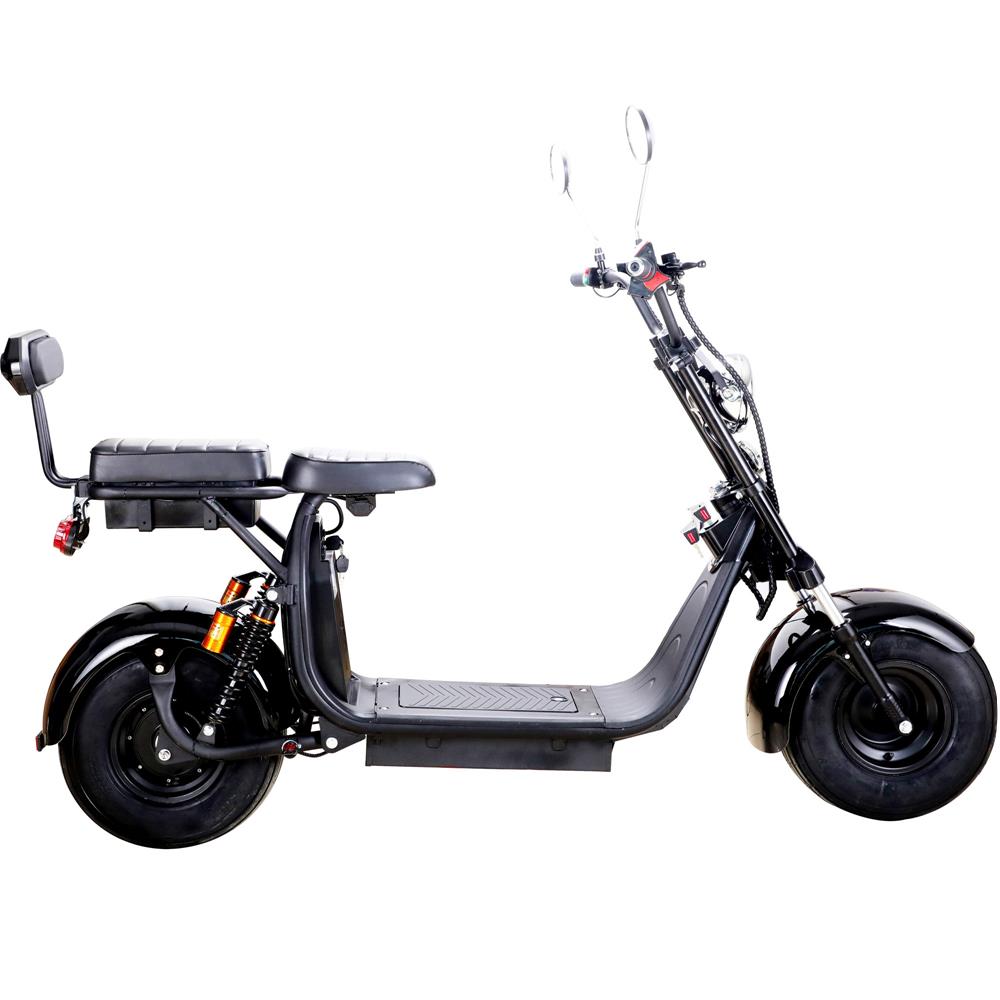 MotoTec | Knockout 60v 2000w Lithium Electric Scooter Black