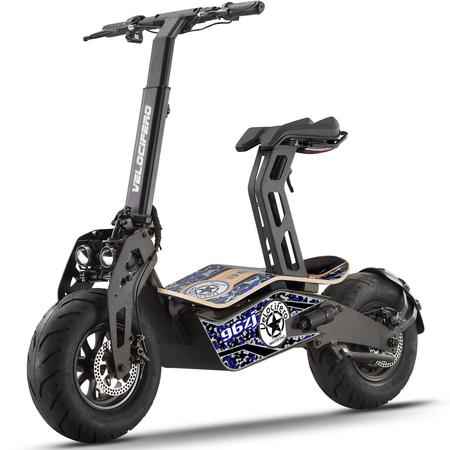 MotoTec | Mad 1600w 48v Electric Scooter