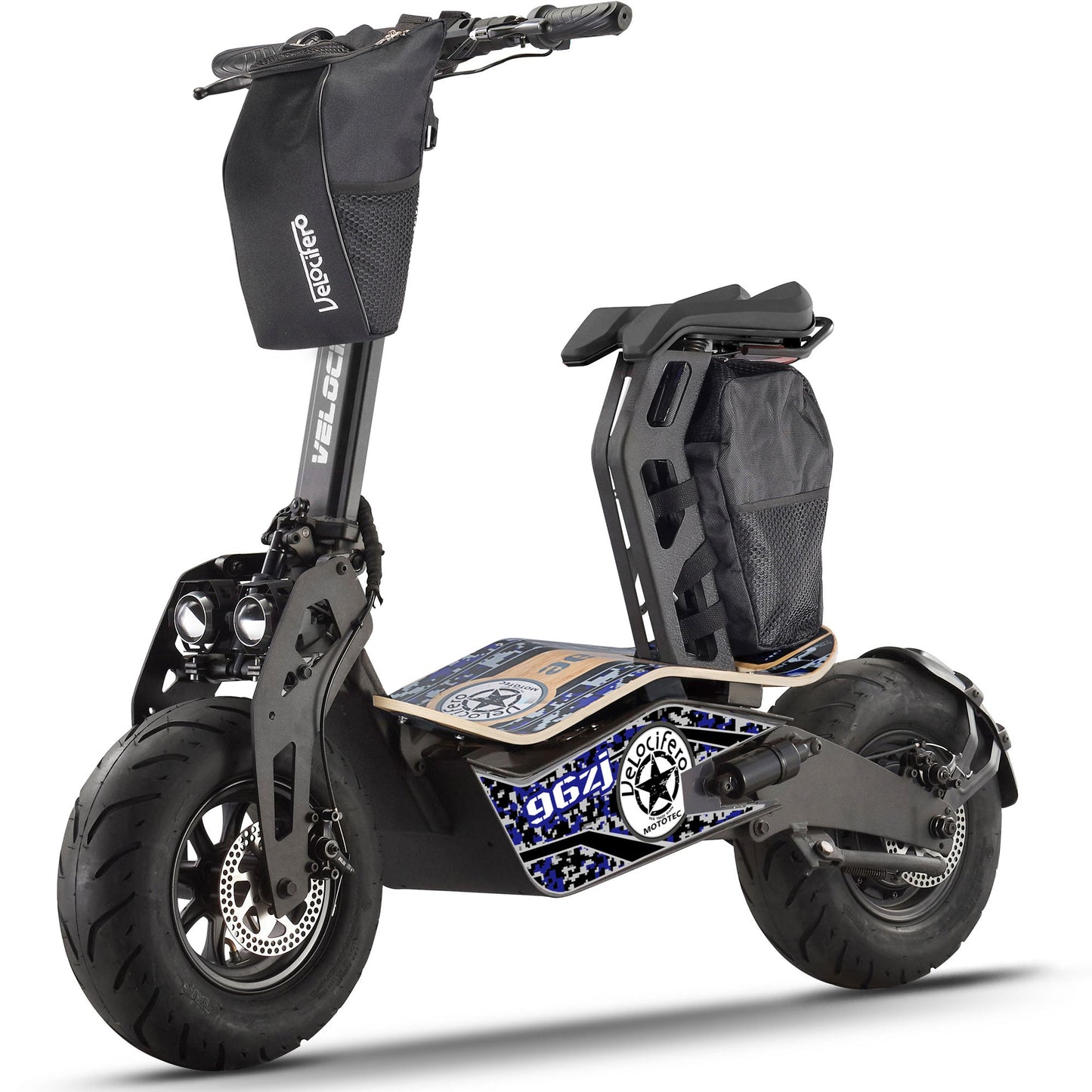 MotoTec | Mad 1600w 48v Electric Scooter