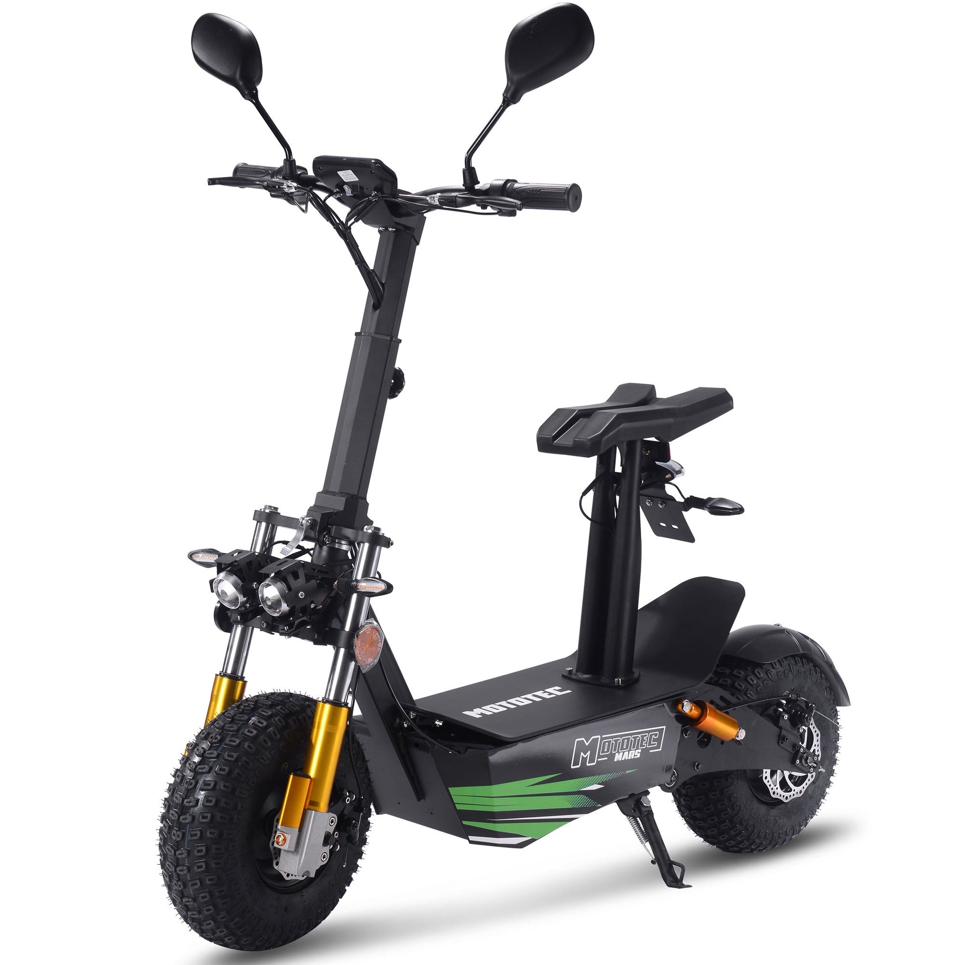 MotoTec | Mars 60v 3500w Lithium Electric Scooter