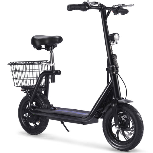 MotoTec | Metro 36v 500w Lithium Electric Scooter Black
