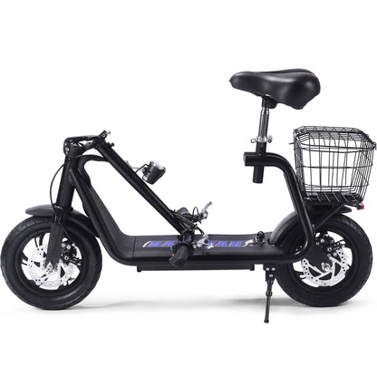 MotoTec | Metro 36v 500w Lithium Electric Scooter Black