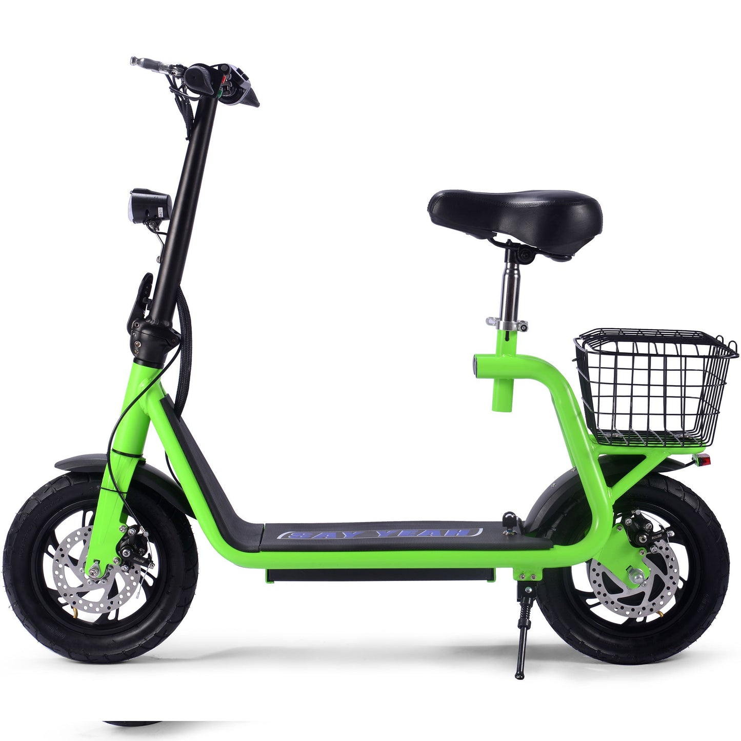 MotoTec | Metro 36v 500w Lithium Electric Scooter Green