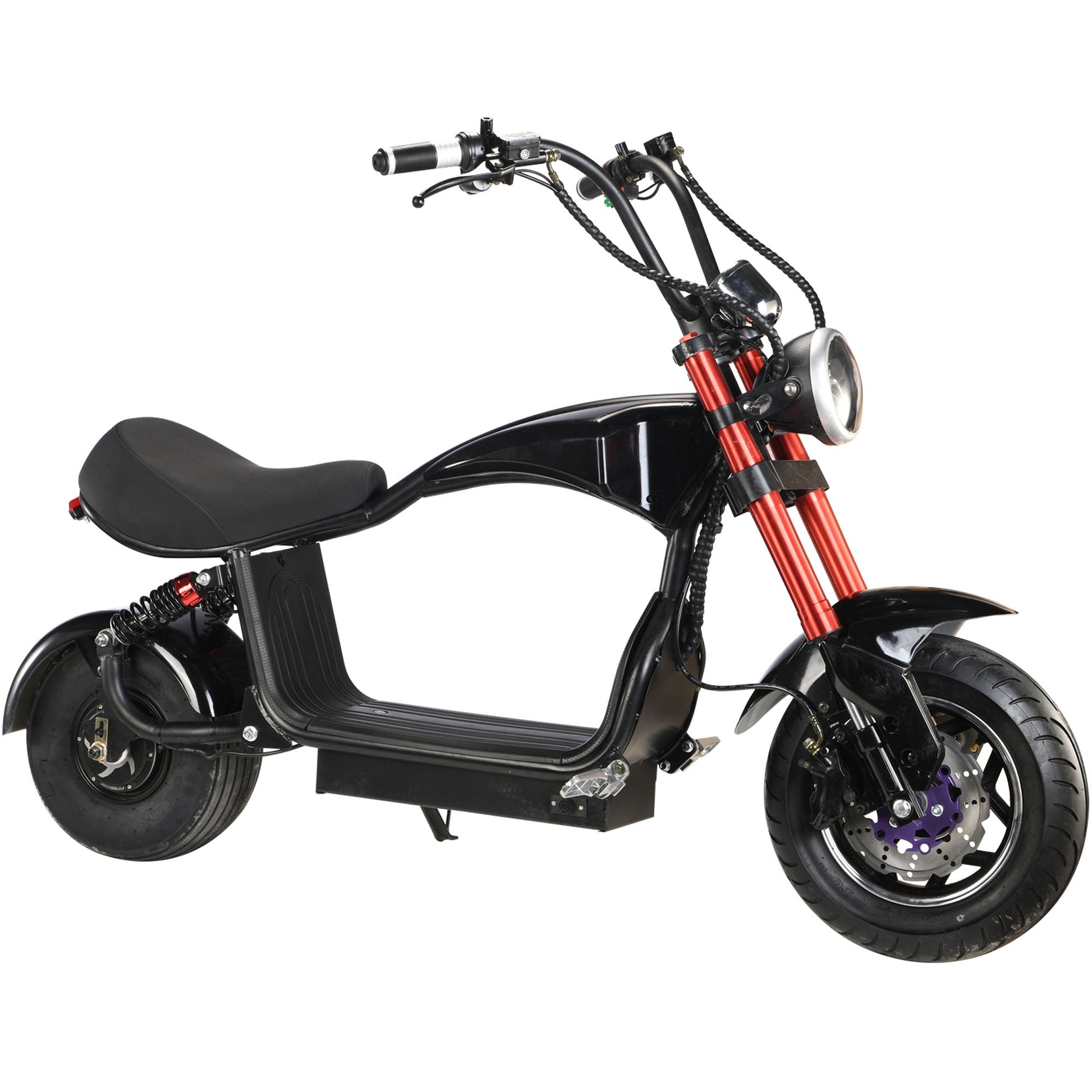 MotoTec | Mini Lowboy 48v 800w Lithium Scooter Black
