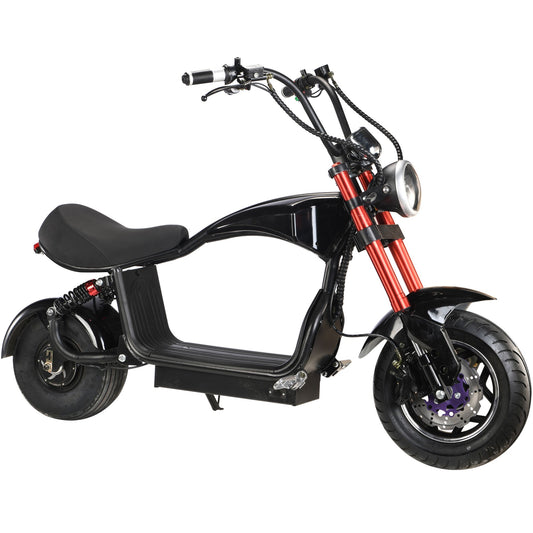 MotoTec | Mini Lowboy 48v 800w Lithium Scooter Black