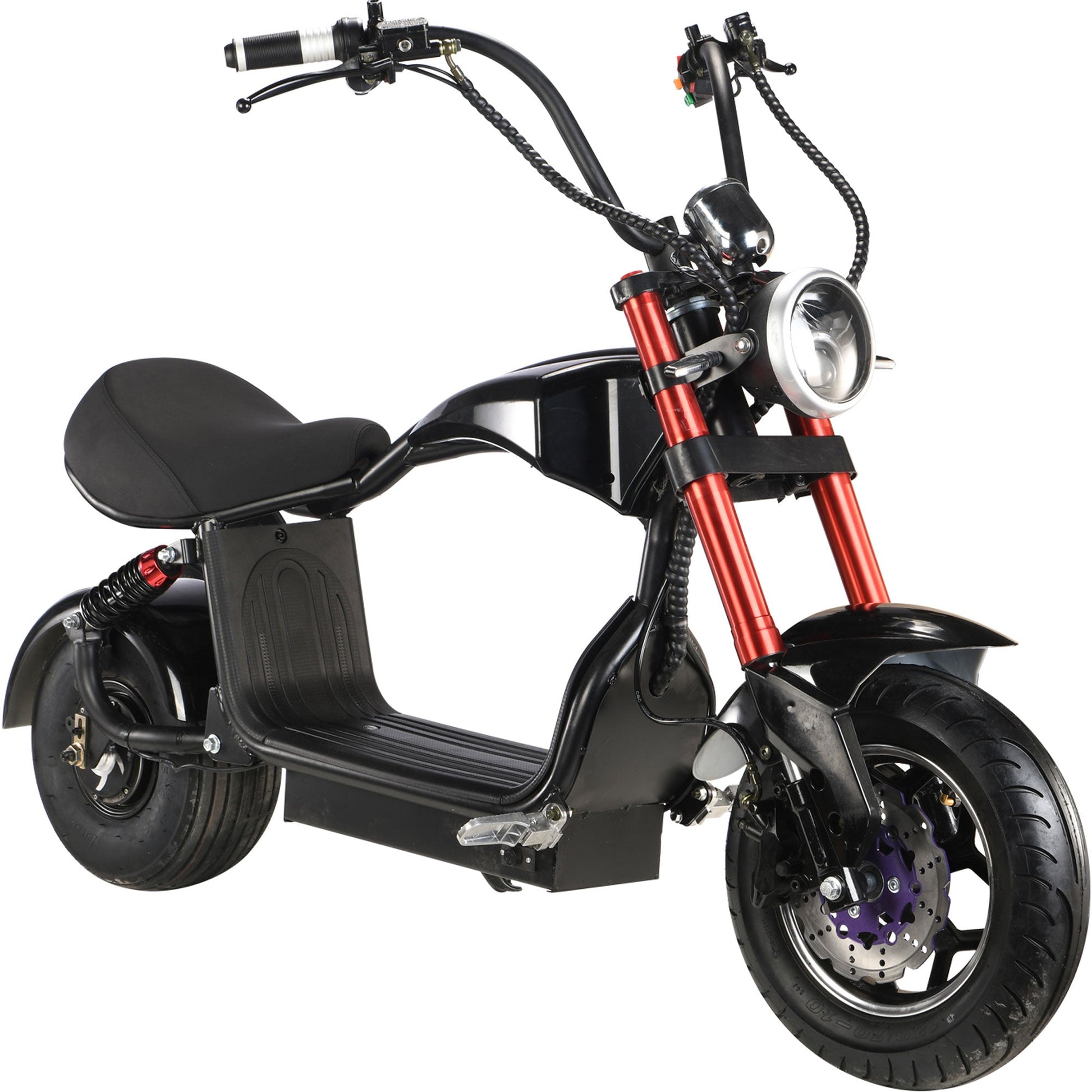 MotoTec | Mini Lowboy 48v 800w Lithium Scooter Black