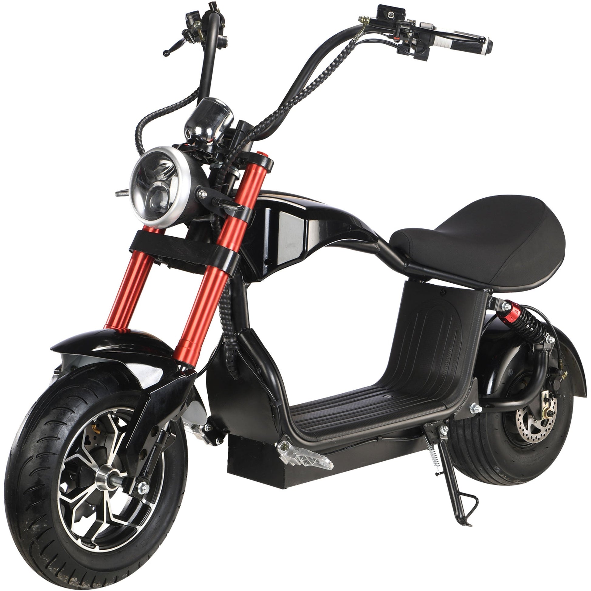 MotoTec | Mini Lowboy 48v 800w Lithium Scooter Black