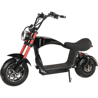 MotoTec | Mini Lowboy 48v 800w Lithium Scooter Black