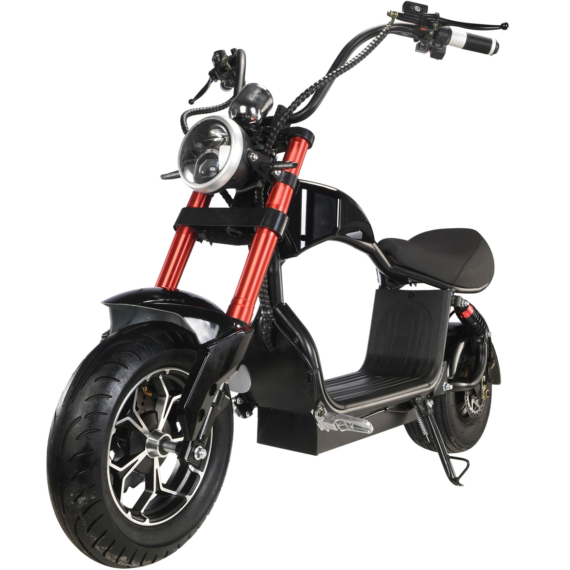MotoTec | Mini Lowboy 48v 800w Lithium Scooter Black
