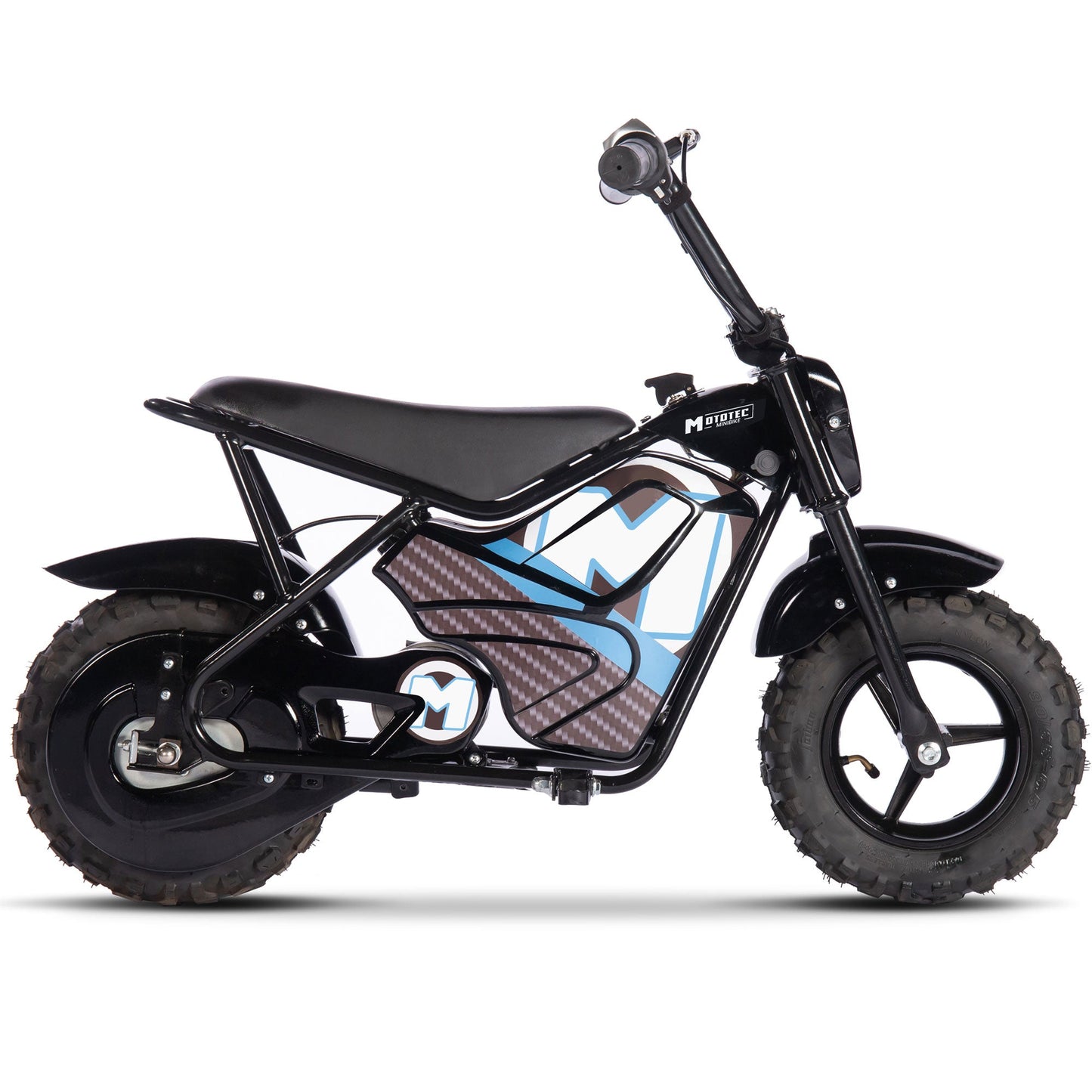 MotoTec | 24v 250w Electric Mini Bike Black