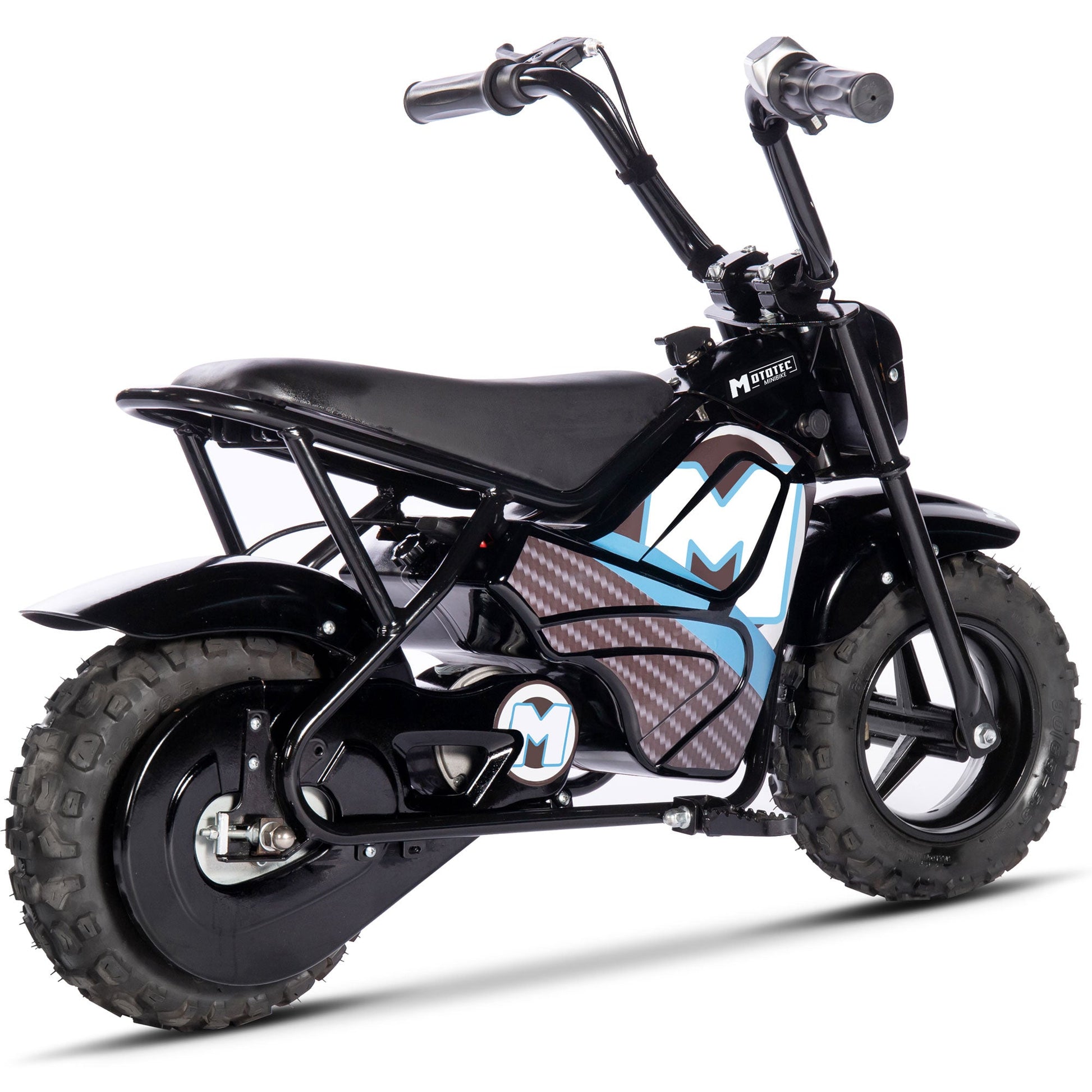 MotoTec | 24v 250w Electric Mini Bike Black