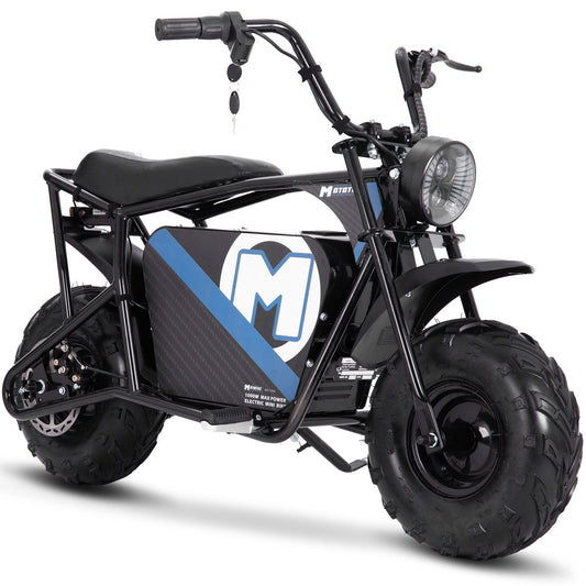 MotoTec | 48v 1000w Electric Mini Bike Black
