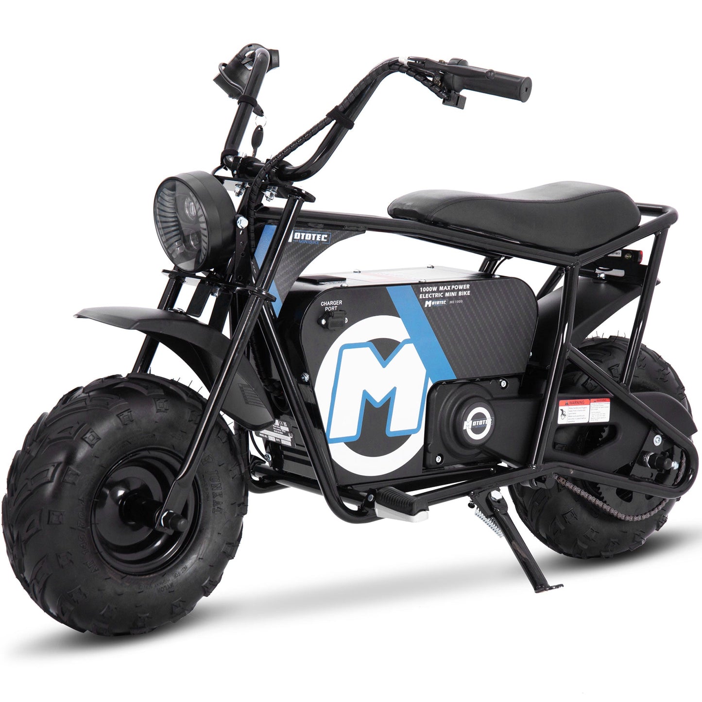 MotoTec | 48v 1000w Electric Mini Bike Black
