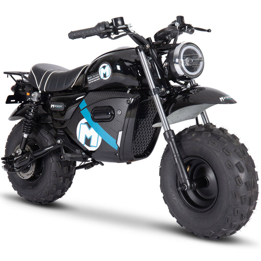 MotoTec | 60v 1500w Electric Powered Mini Bike Lithium Black