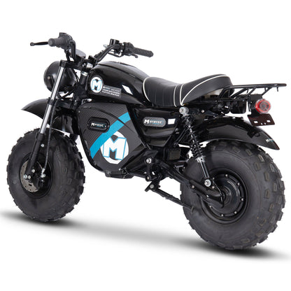 MotoTec | 60v 1500w Electric Powered Mini Bike Lithium Black