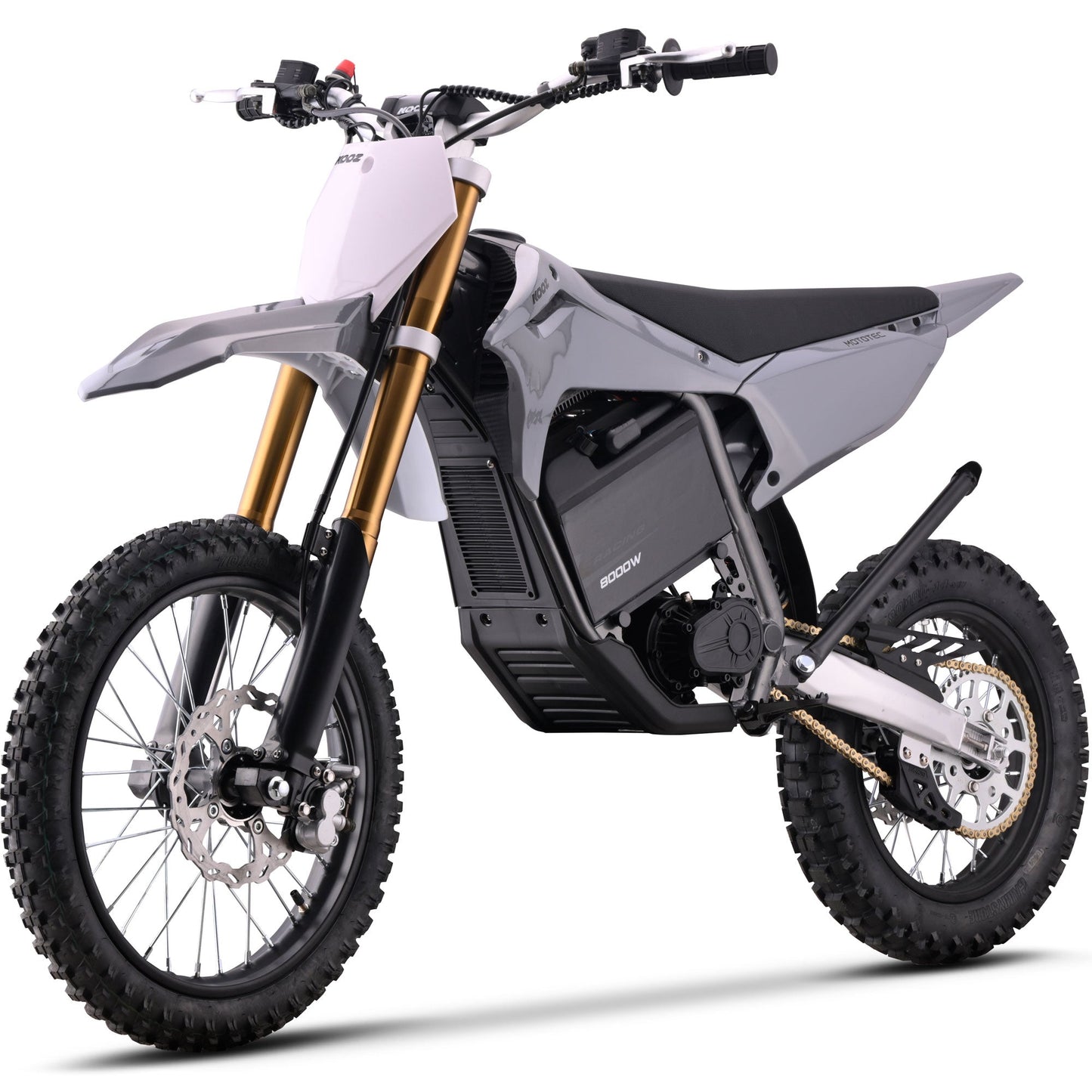 MotoTec | 72v 8000w Pro Electric Dirt Bike 17/14 Lithium