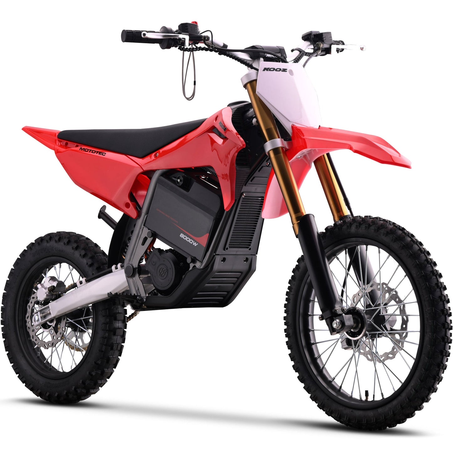 MotoTec | 72v 8000w Pro Electric Dirt Bike 17/14 Lithium