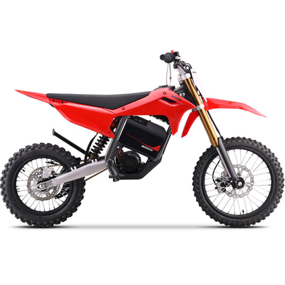 MotoTec | 72v 8000w Pro Electric Dirt Bike 17/14 Lithium