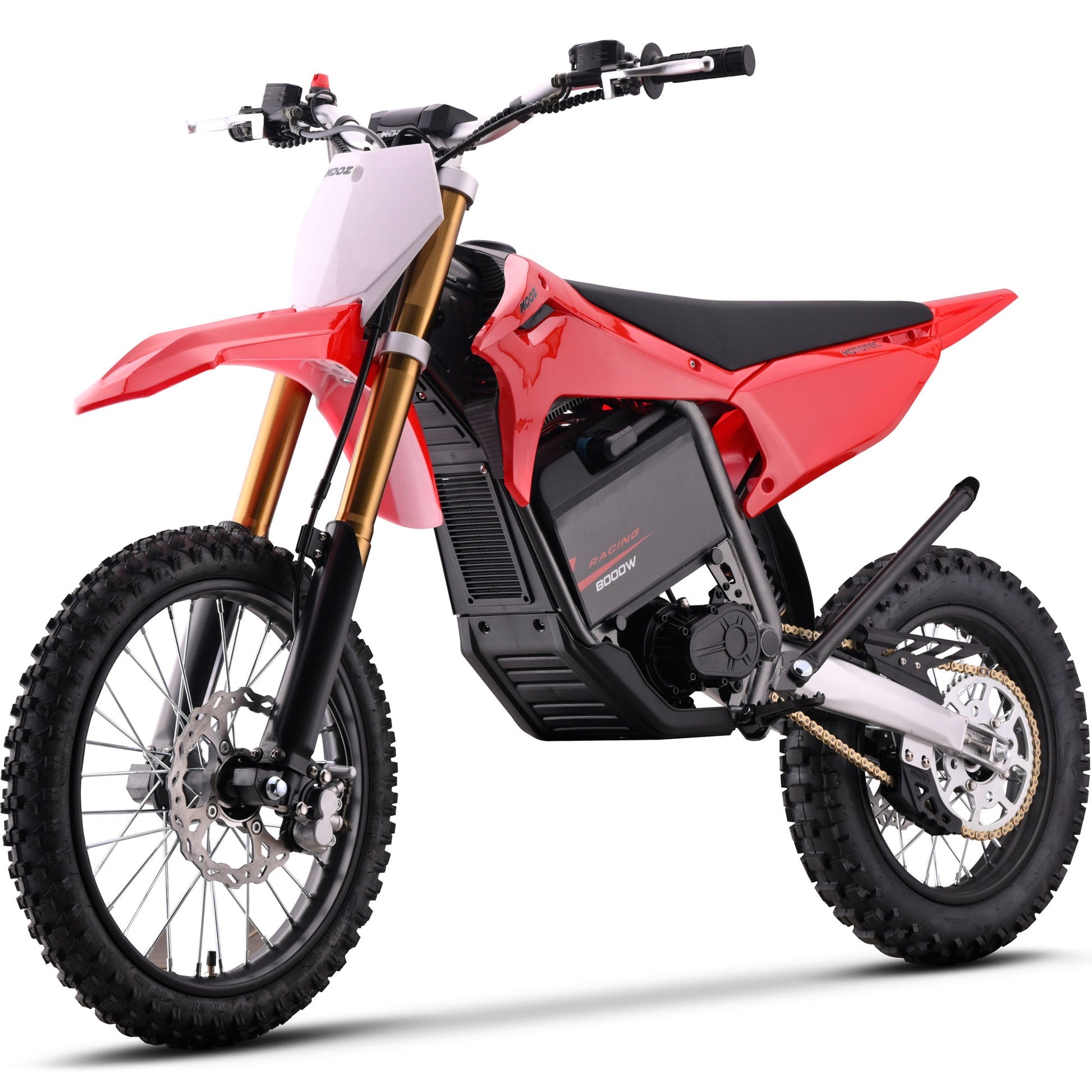 MotoTec | 72v 8000w Pro Electric Dirt Bike 17/14 Lithium