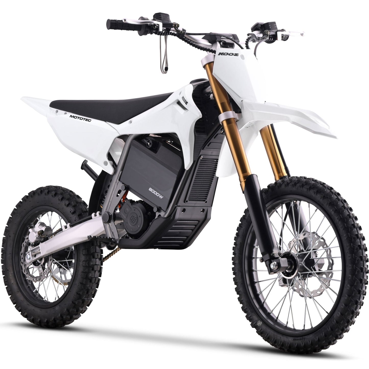 MotoTec | 72v 8000w Pro Electric Dirt Bike 17/14 Lithium