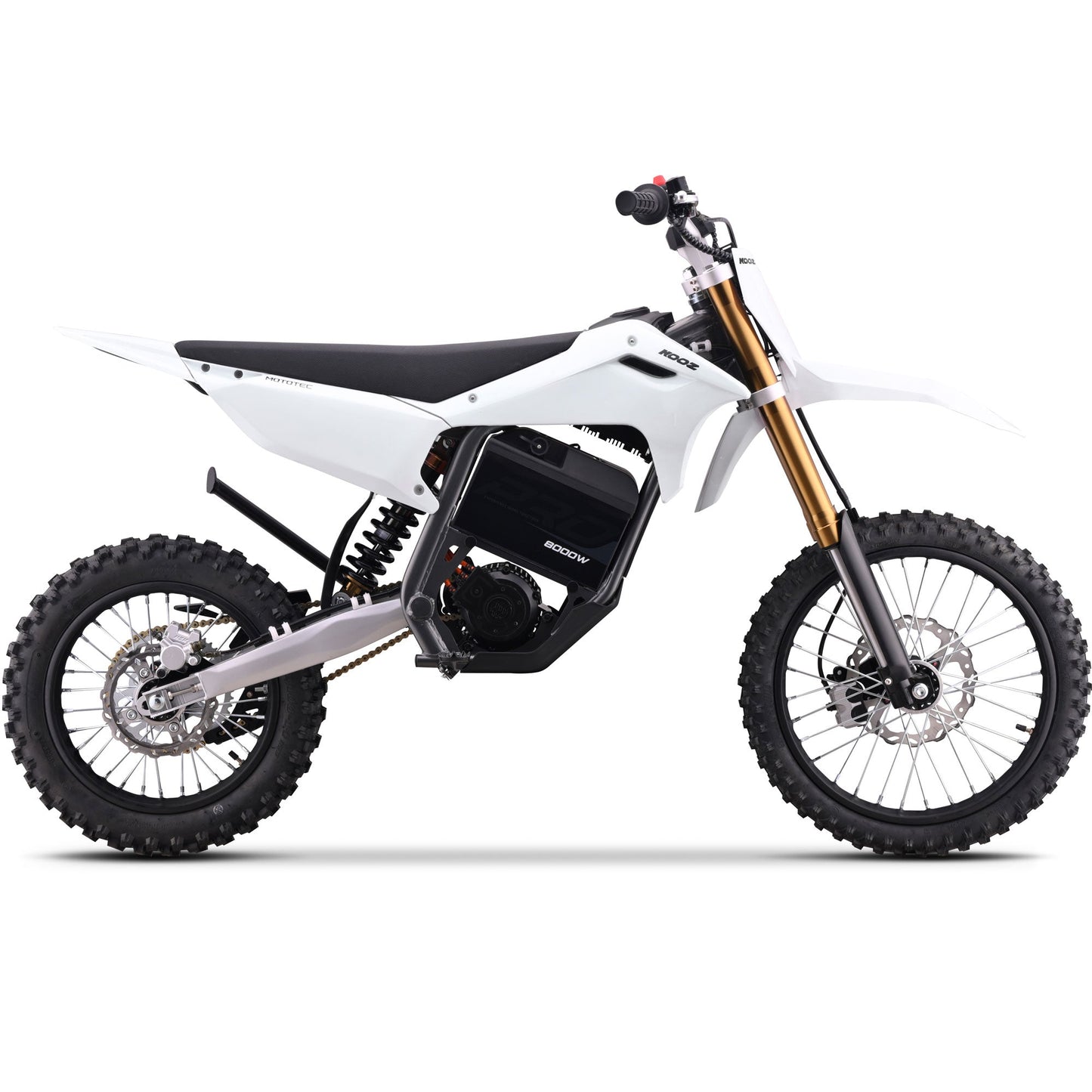 MotoTec | 72v 8000w Pro Electric Dirt Bike 17/14 Lithium