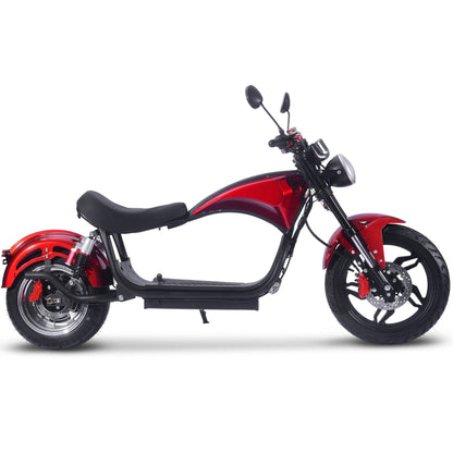 MotoTec | Raven 60v 30ah 2500w Lithium Electric Scooter