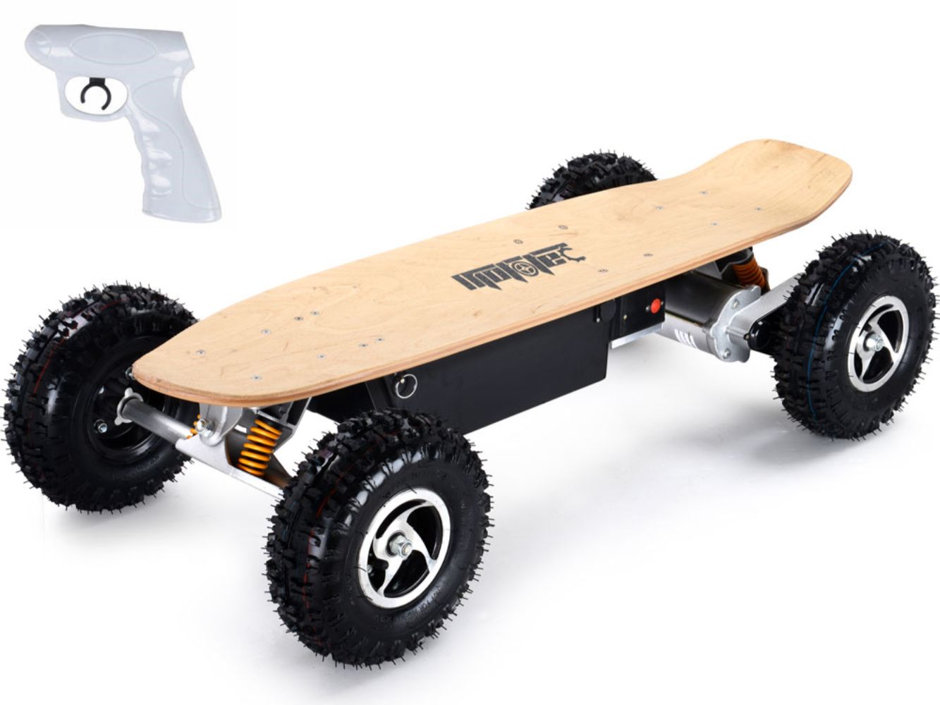 MotoTec | 1600w Dirt Electric Skateboard Dual Motor