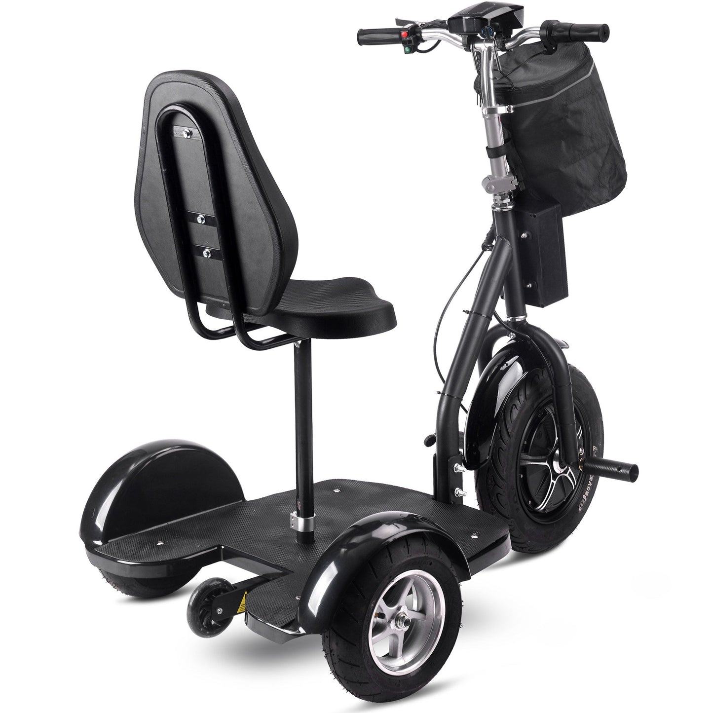 MotoTec | Electric Trike 48v 1000w Lithium Black