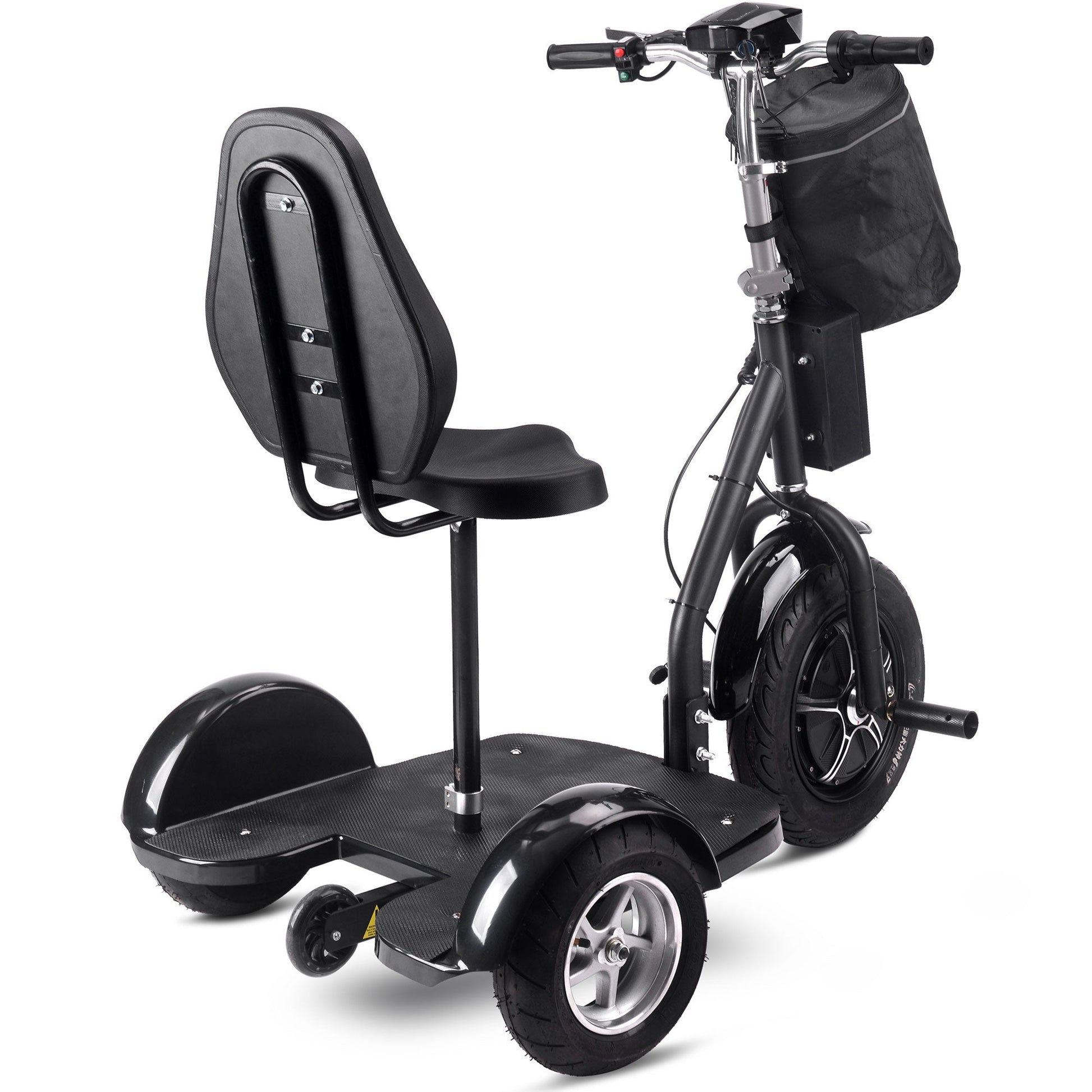 MotoTec | Electric Trike 48v 1000w Lithium Black