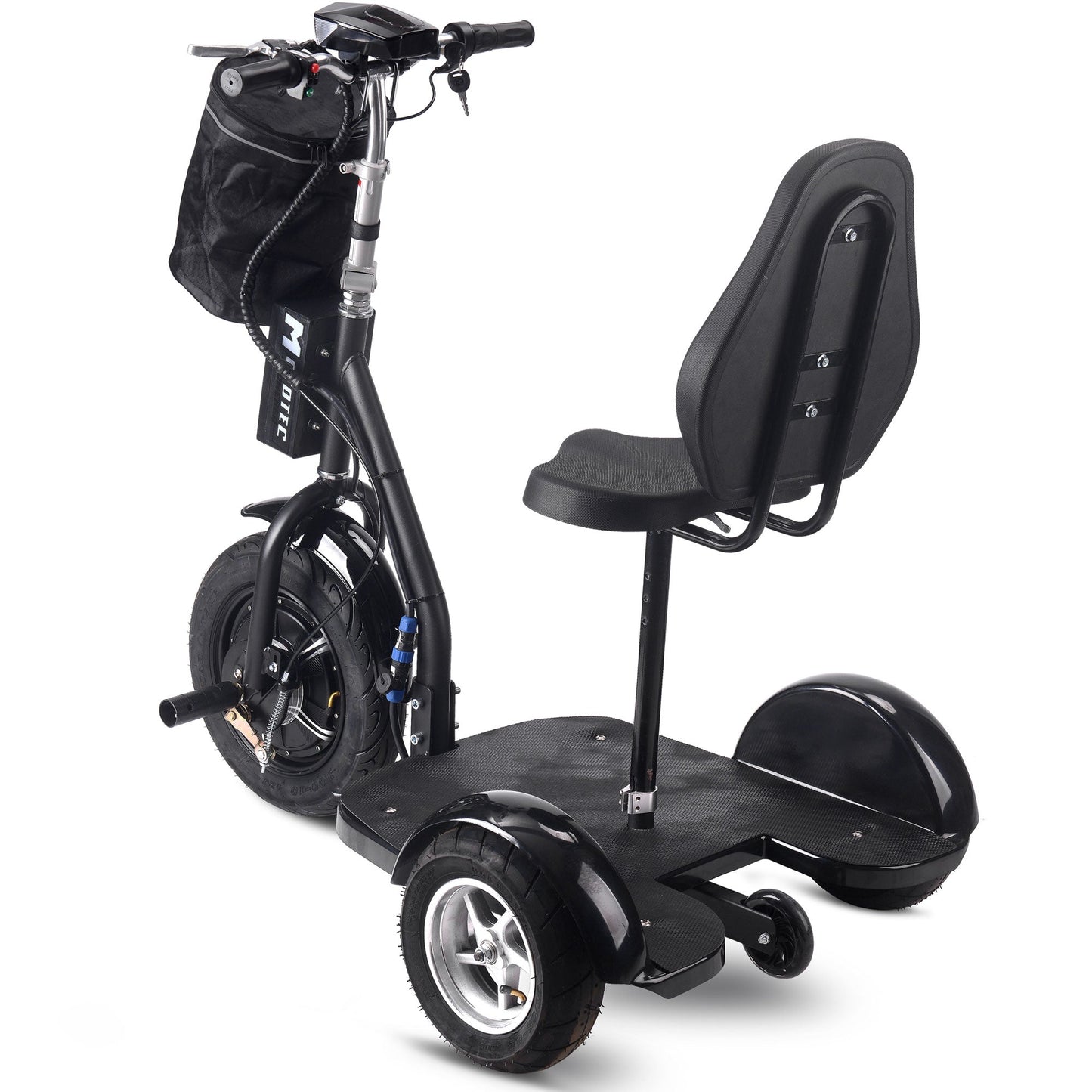 MotoTec | Electric Trike 48v 1000w Lithium Black