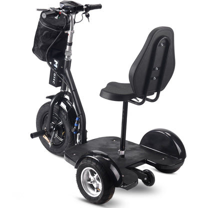 MotoTec | Electric Trike 48v 1000w Lithium Black