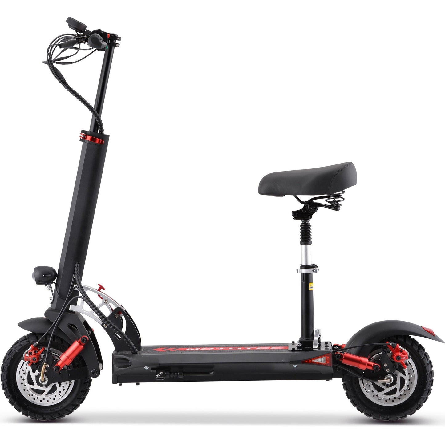MotoTec | Thor 60v 2400w Lithium Electric Scooter Black