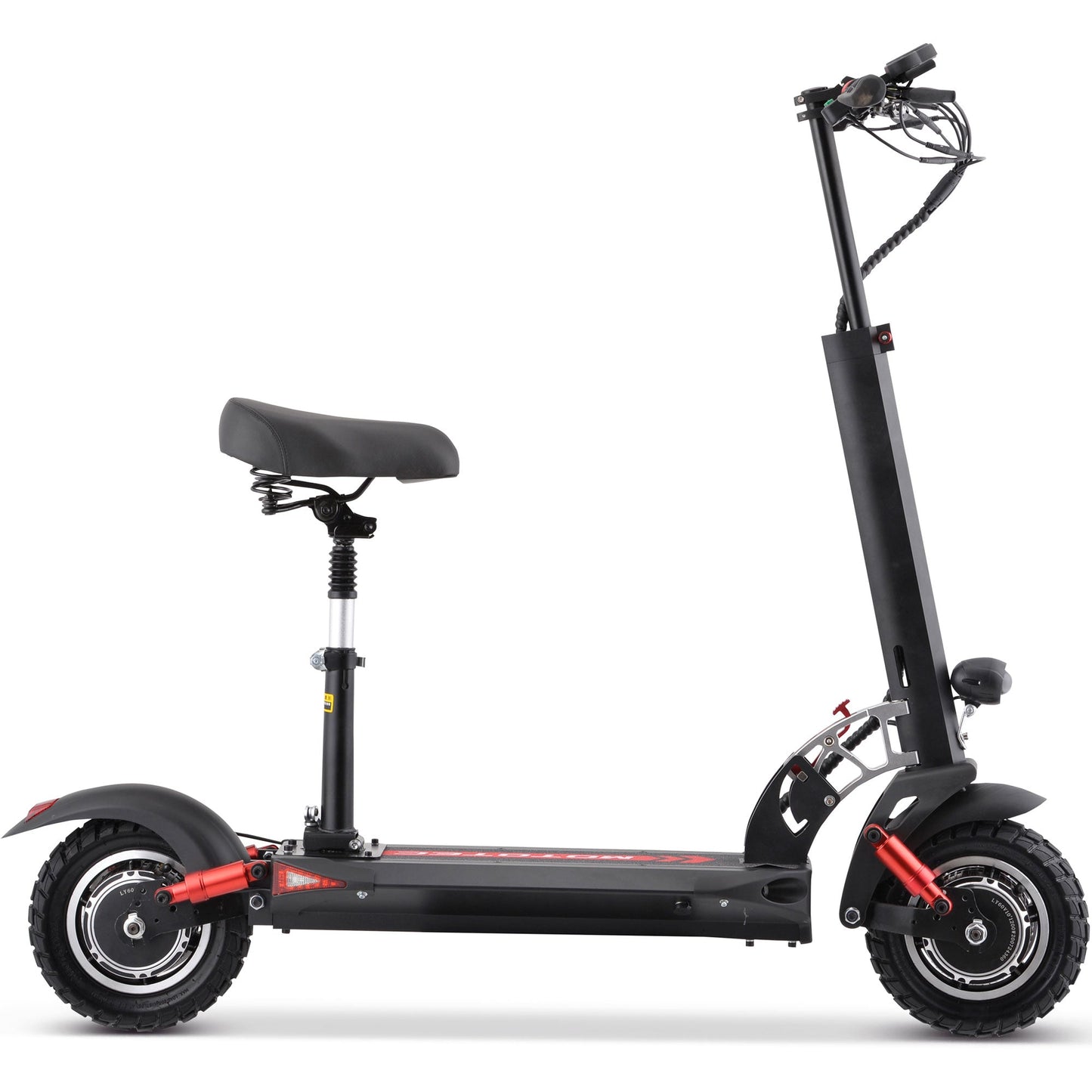 MotoTec | Thor 60v 2400w Lithium Electric Scooter Black