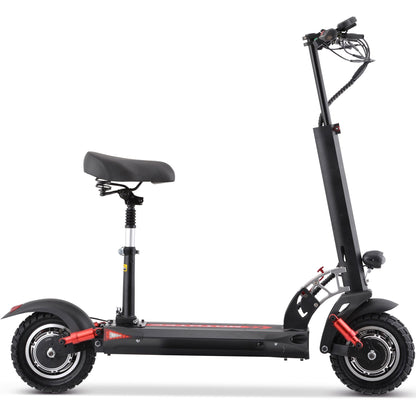 MotoTec | Thor 60v 2400w Lithium Electric Scooter Black