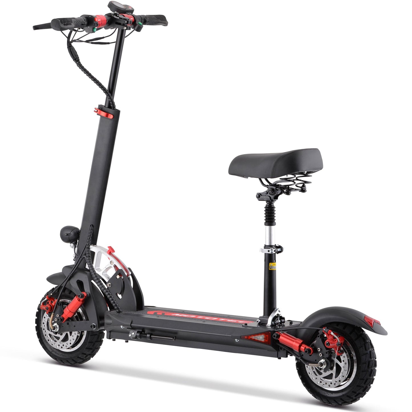 MotoTec | Thor 60v 2400w Lithium Electric Scooter Black