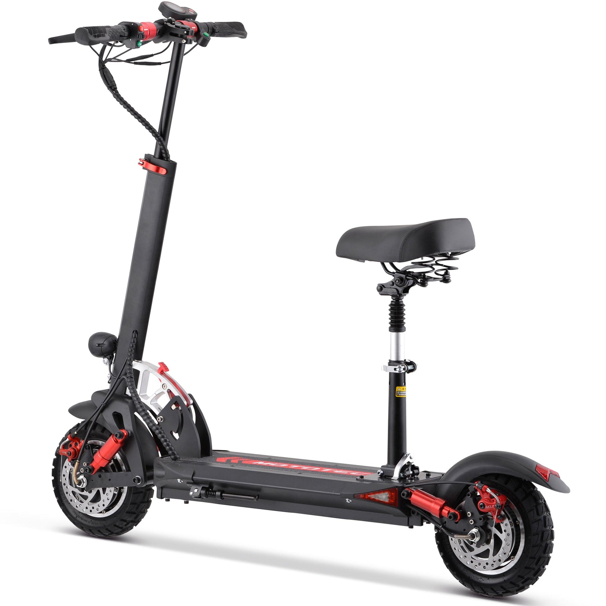 MotoTec | Thor 60v 2400w Lithium Electric Scooter Black