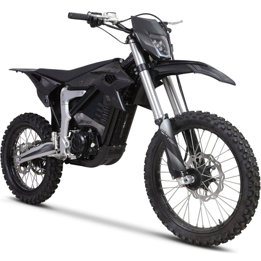 MotoTec Venom 72V, 3000W (peak 12,000W), 60Ah Electric Dirt Bike - max speed 77mph - financing available!