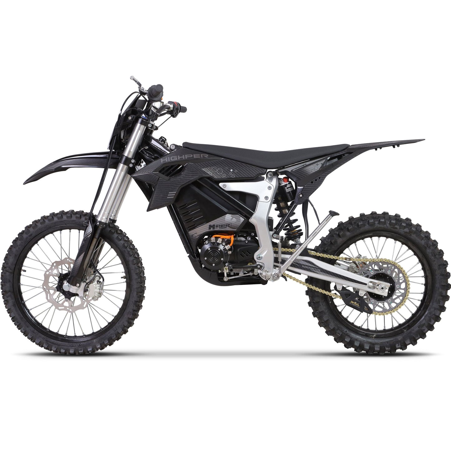 MotoTec Venom 72V, 3000W (peak 12,000W), 60Ah Electric Dirt Bike - max speed 77mph - financing available!