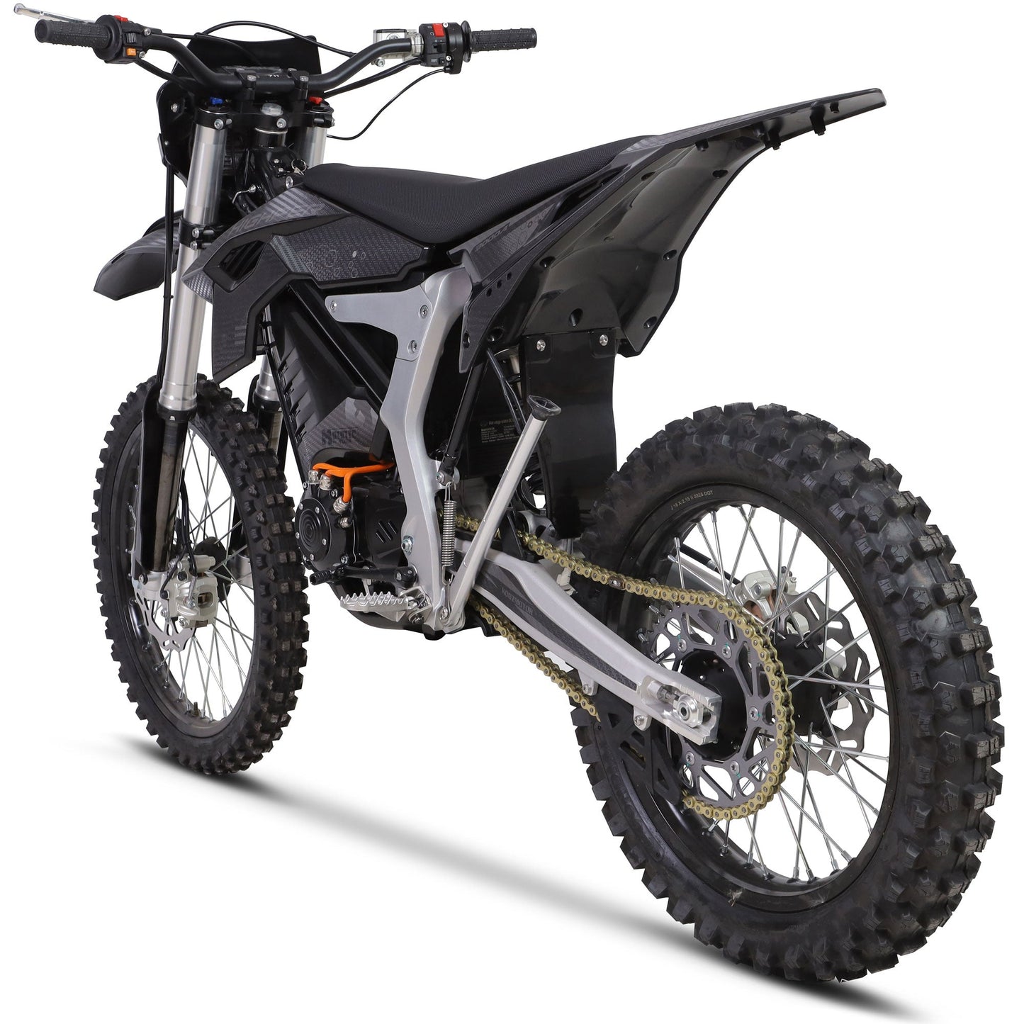 MotoTec | Venom 72v 12000w 50ah Electric Dirt Bike White