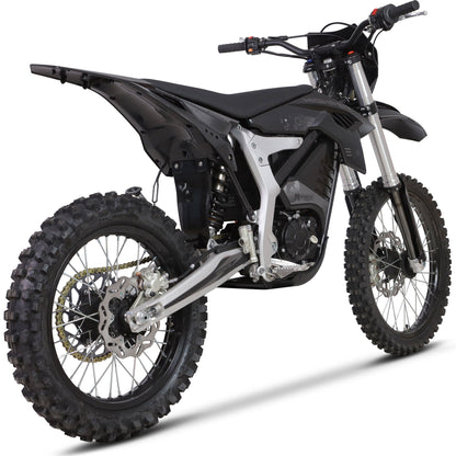 MotoTec | Venom 72v 12000w 50ah Electric Dirt Bike White