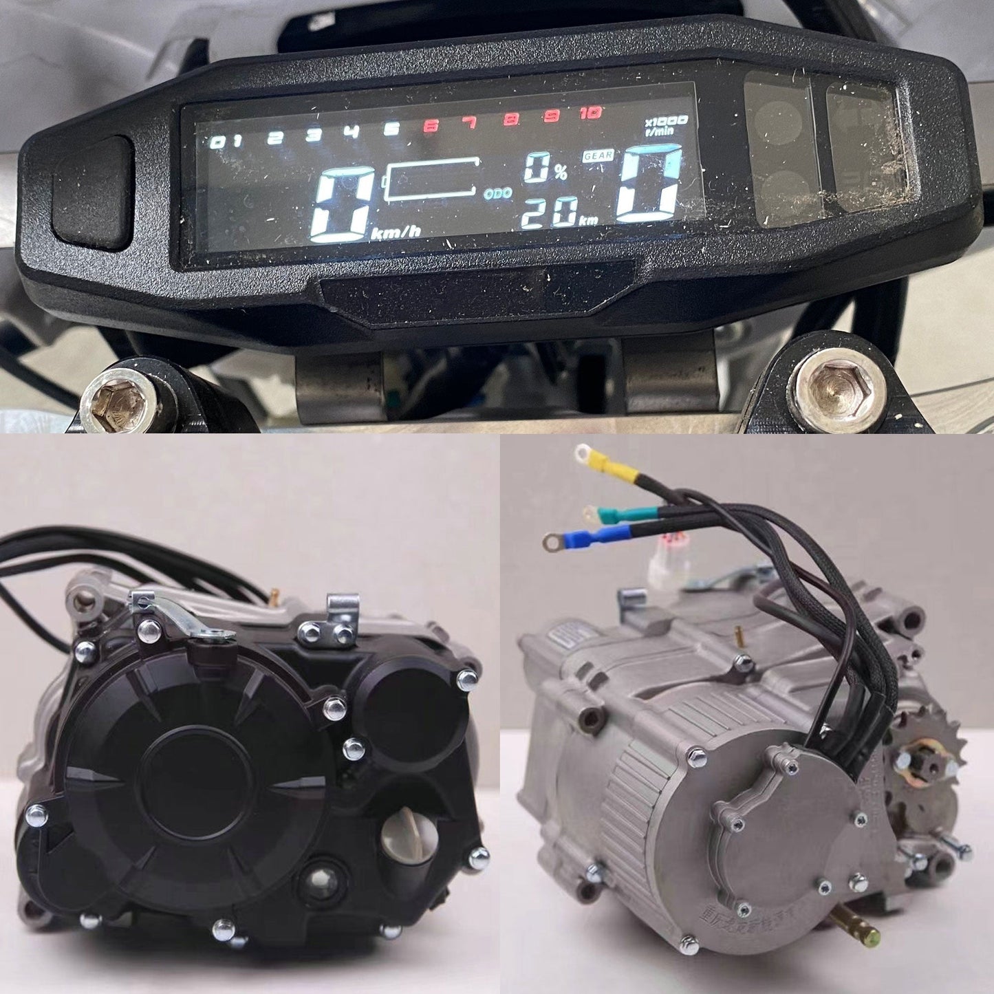 MotoTec Venom 72V, 3000W (peak 12,000W), 60Ah Electric Dirt Bike - max speed 77mph - financing available!