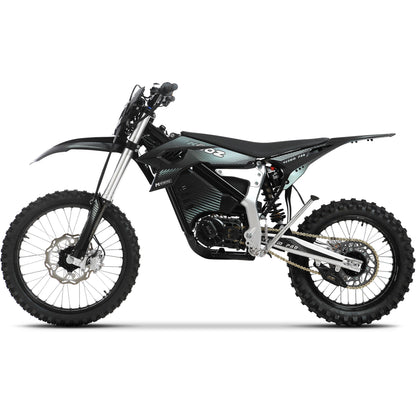 MotoTec | Venom 72v 30000w 773ah Electric Dirt Bike White