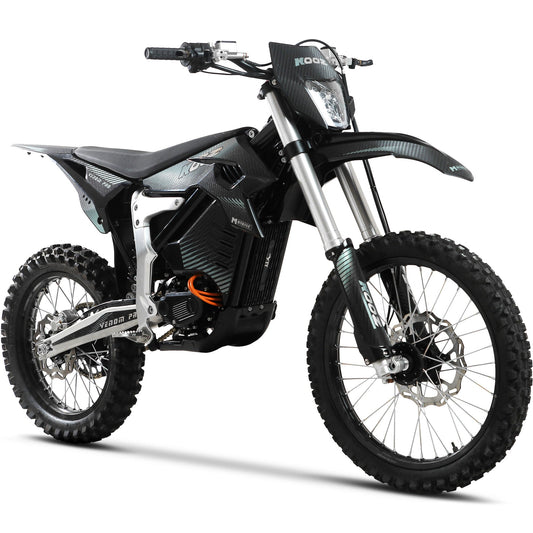 MotoTec | Venom 72v 30000w 773ah Electric Dirt Bike White