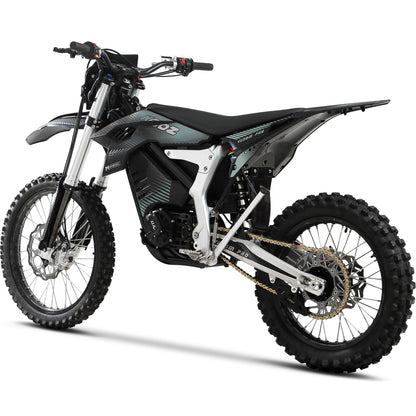 MotoTec | Venom 72v 30000w 773ah Electric Dirt Bike White