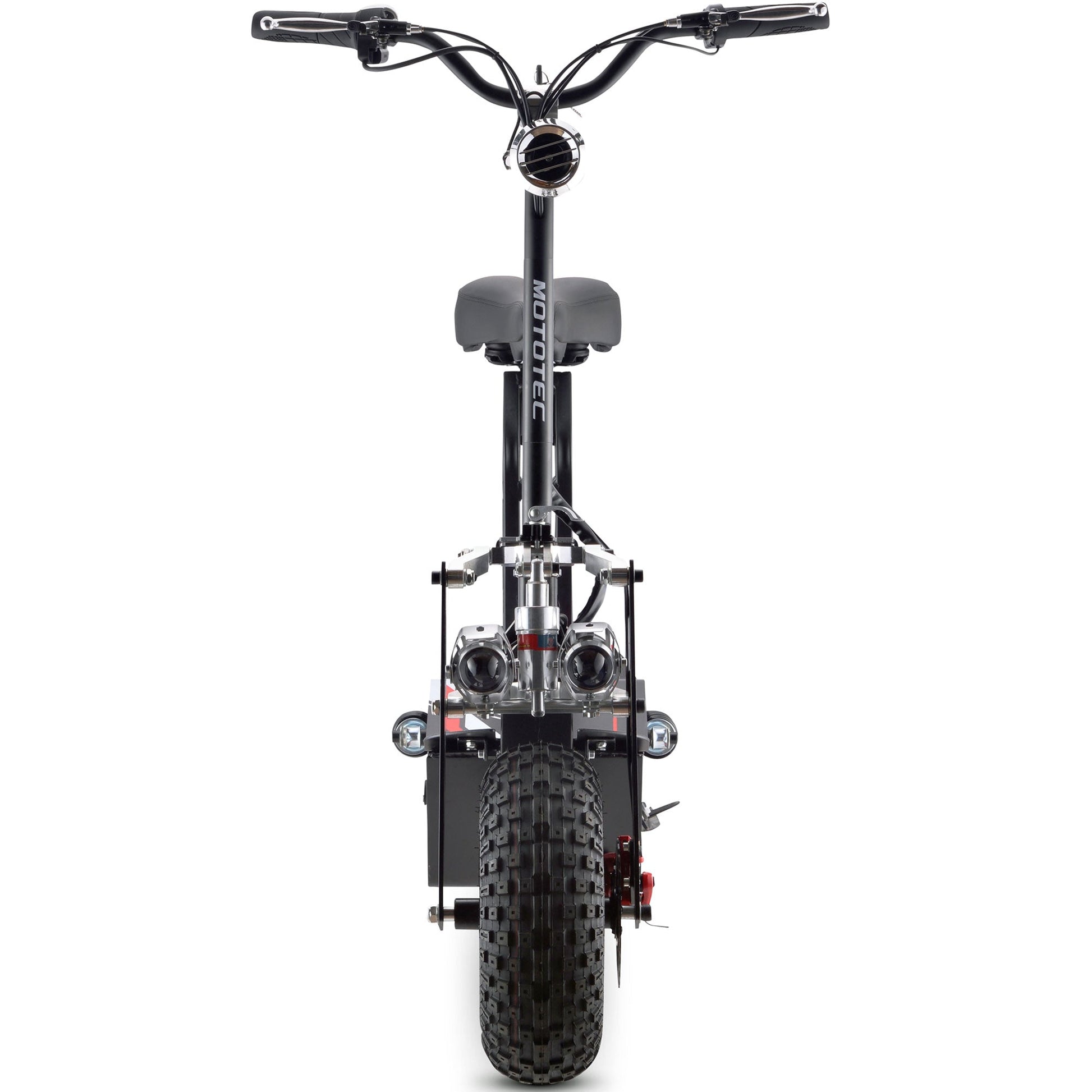 MotoTec | Vulcan 48v 1600w Electric Scooter Black