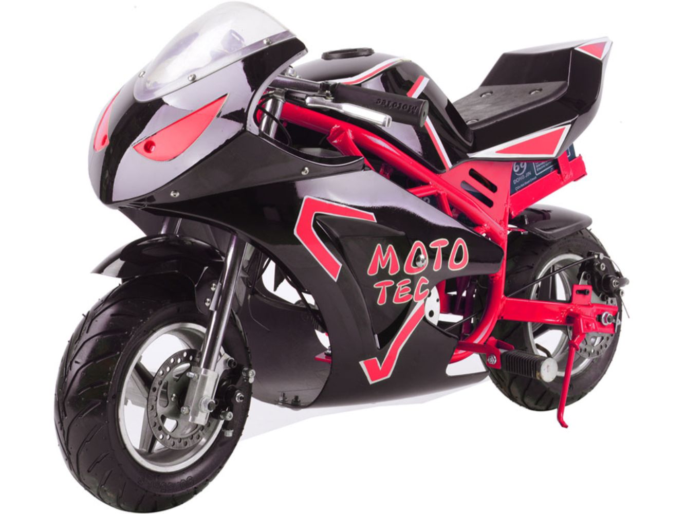 MotoTec | Electric Pocket Bike GT 36v 500w Red