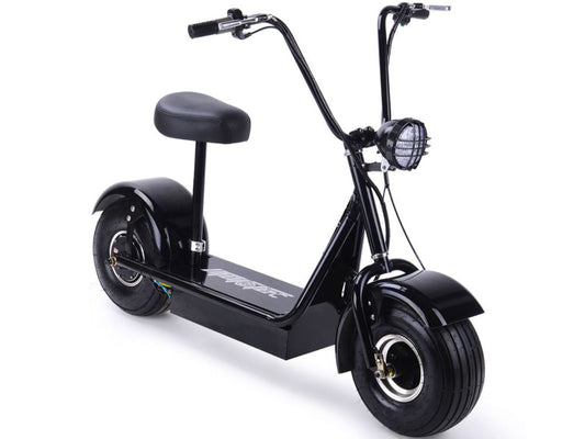 MotoTec FatBoy 48V 800W Electric Scooter - High-Performance Off-Road Commuter